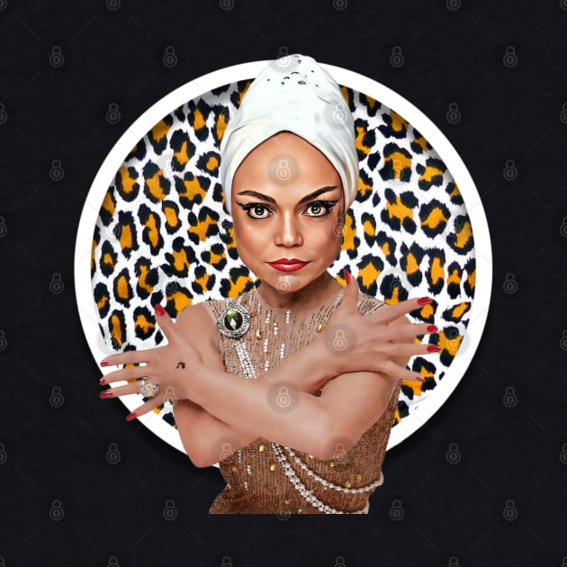 Eartha Kitt by Zbornak Designs